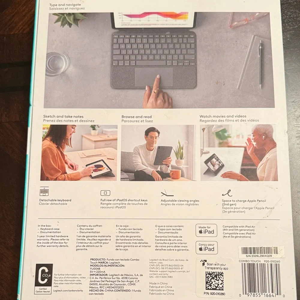 Logitech box only